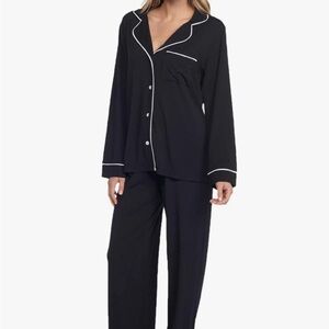 Barefoot Dreams Jersey knit piped pajamas